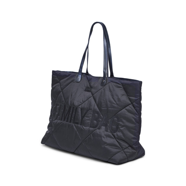 FAMILY BAG PUFFERED BLACK