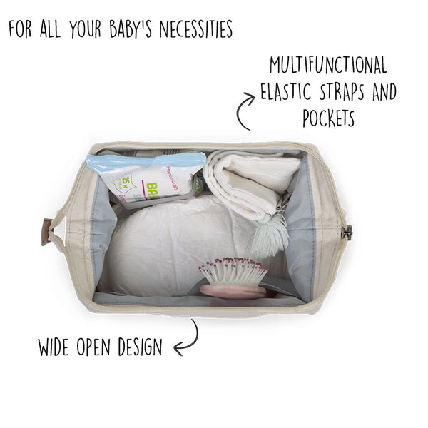 MOMMY BAG & BABY NECESSITIES BUNDLE OFF-WHITE