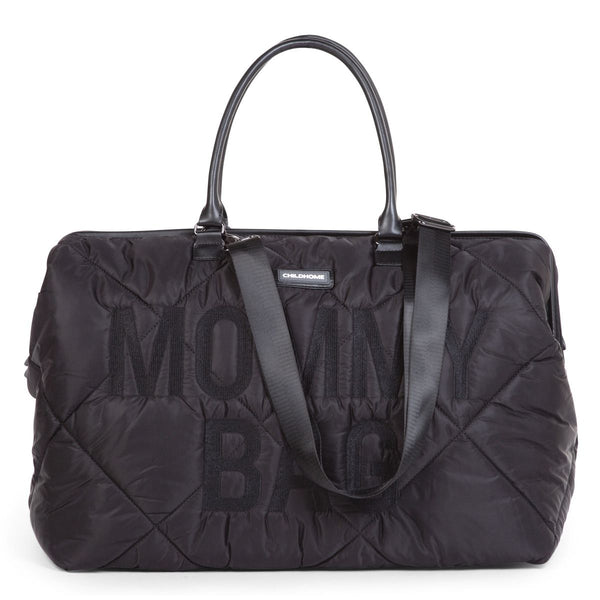 MOMMY BAG - PUFFERED - BLACK