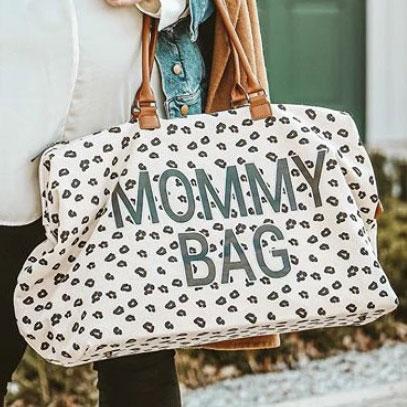 Mommy bag deals leopard